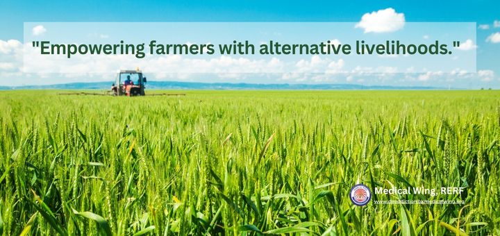 "Empowering farmers with alternative livelihoods."